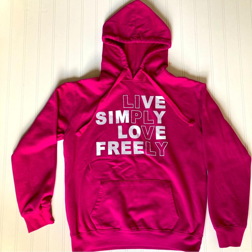 Wound Up girl /women’s hoodie sweatshirt. Size Sm
